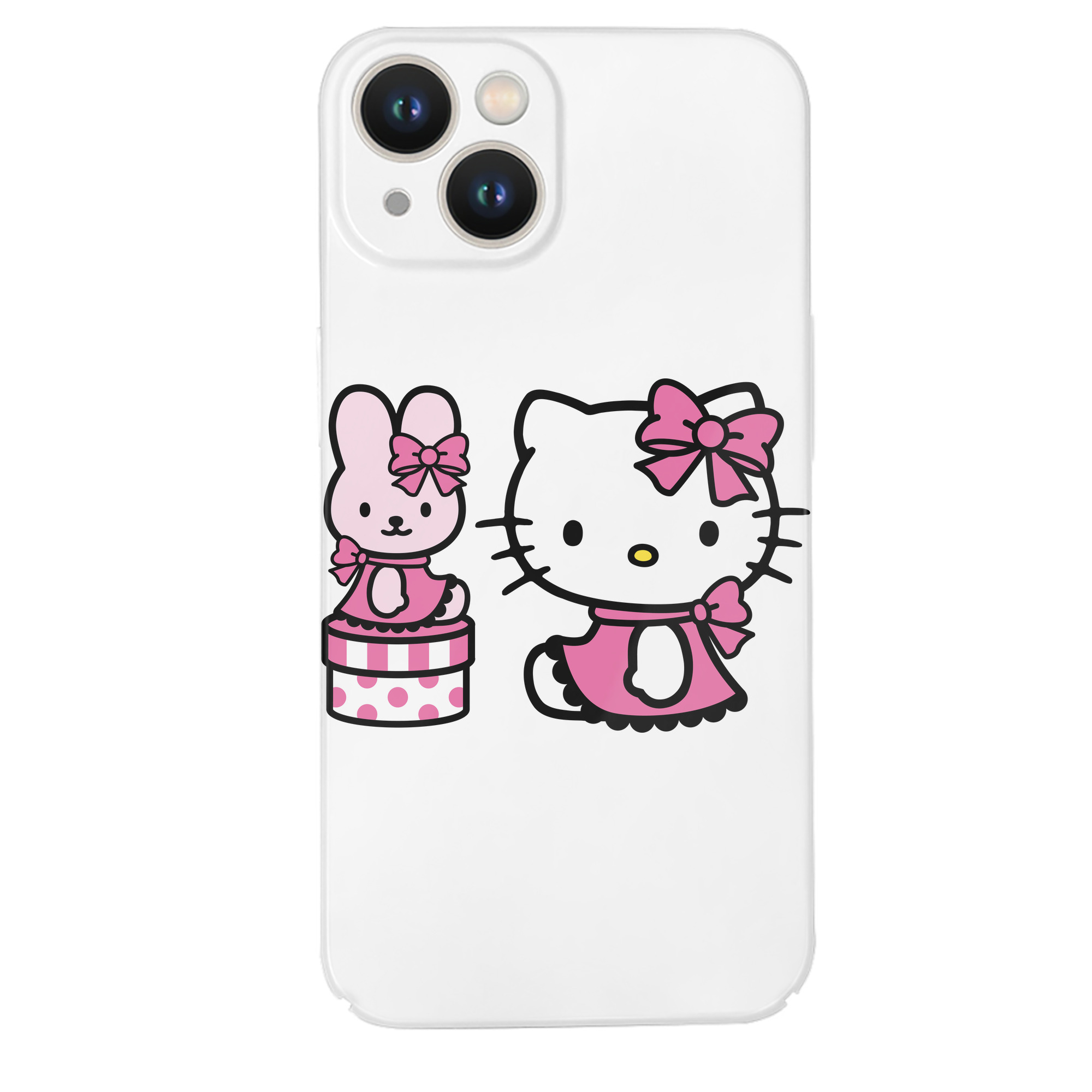 （画像用） Hello Kitty ハローキティ 【iPhone 14シリーズ対応】ハードケース